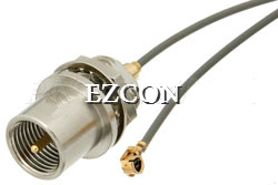 Fme Plug Bulkhead to Umcx Plug Front Mount Cable