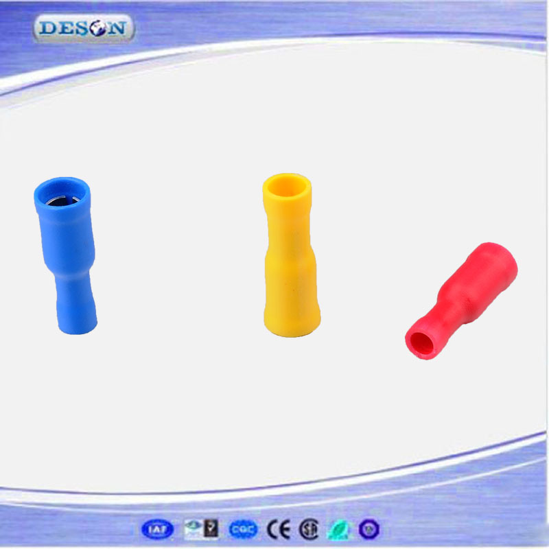 Vinyl Insulated Bullet Female Quick Cable Terminal