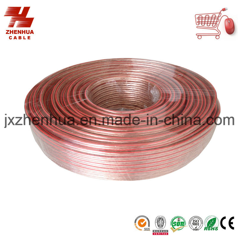 18AWG Red Line High Quality Transparent Speaker Cable