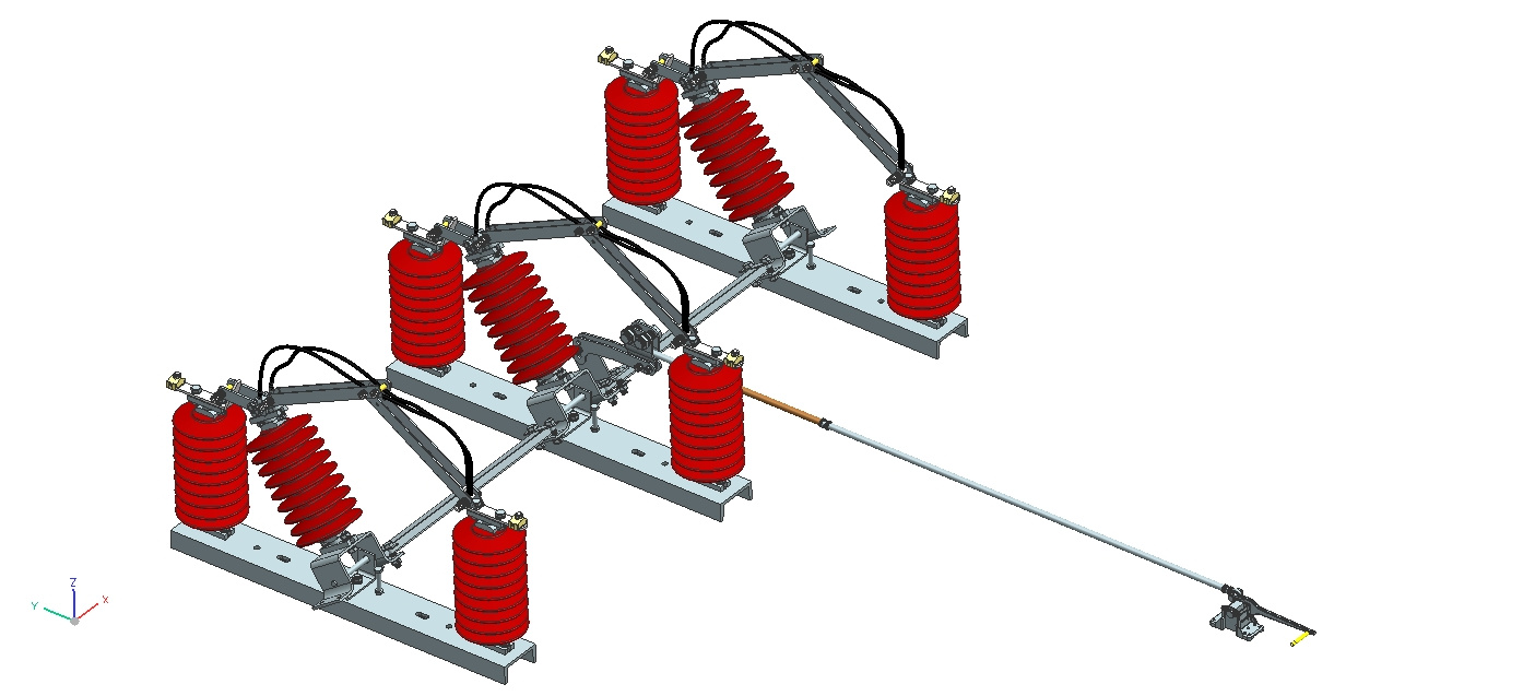 High -Voltage Isolate Switch 12kv 630A