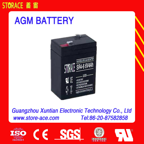 6V 4ah Rechargeable Battery for Street Light