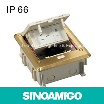 IP66 Outdoor Waterproof Floor Socket