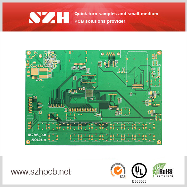 Immersion Gold 4 Layers Integrated Circuit Board PCB Board