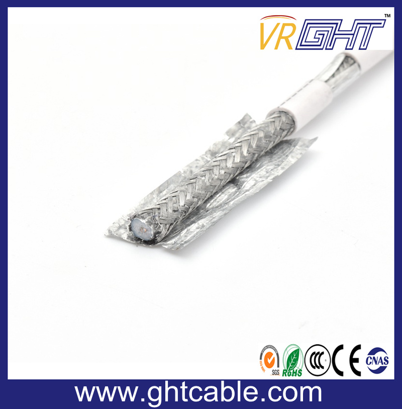 Coaxial Cable RG6 with Tri Shielding for CCTV CATV Satellite System