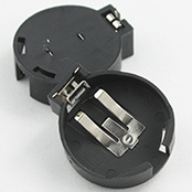 Cr2450 Button Battery Clips Holders Box Case