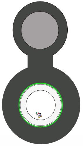 Self Supporting Mini Fiber Optic Cable