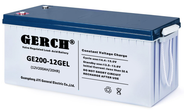 Deep Cycle Gel Battery 12V200ah for Solar, UPS, Telecom