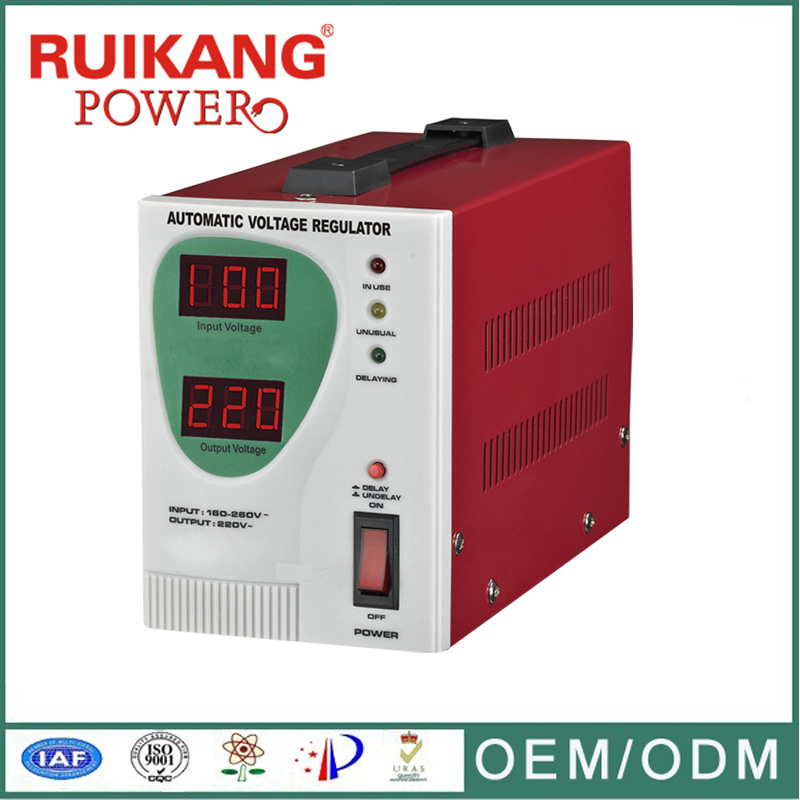 AVR Best Quality Ce&OEM Building Site 500 3000 Kw Voltage Stabilizer Regulator