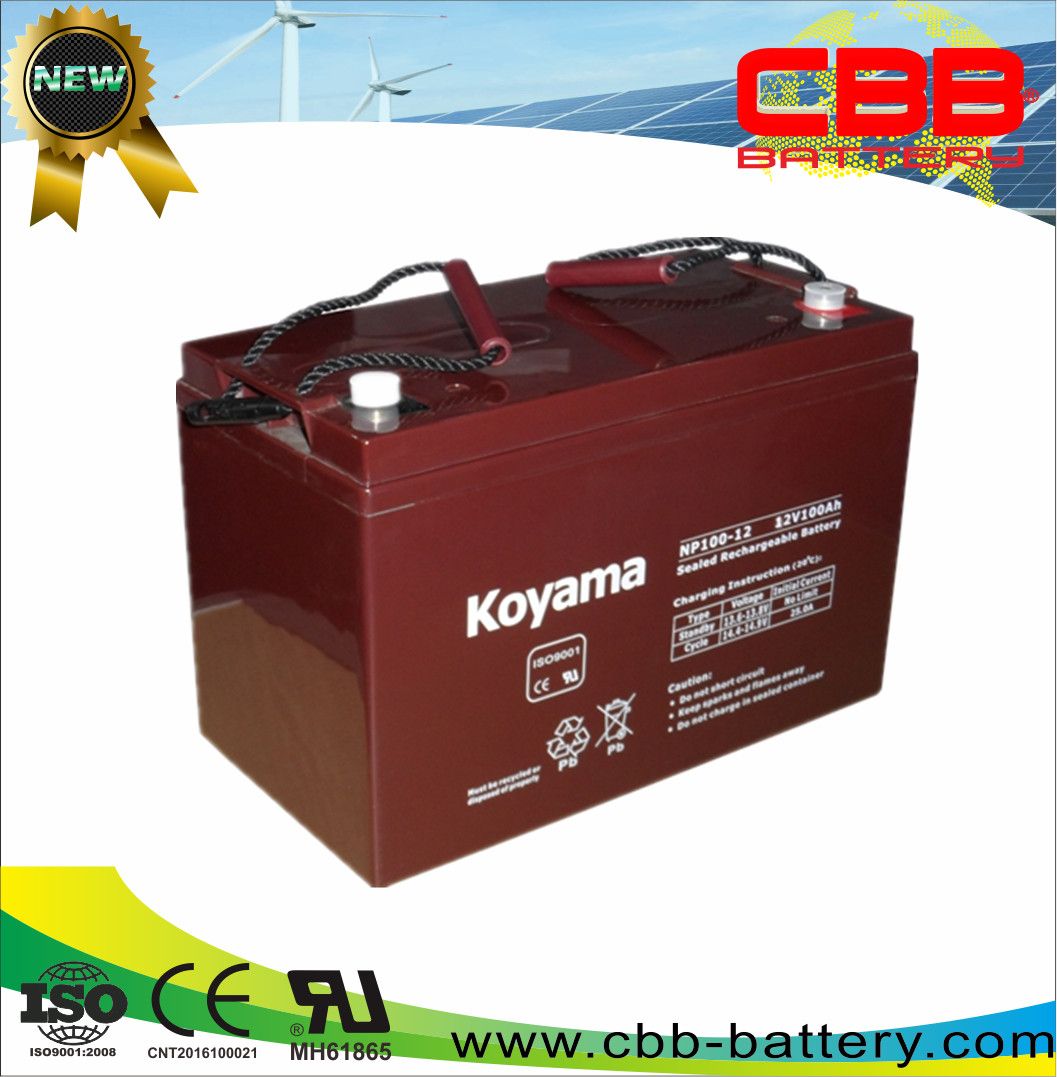12V 100ah AGM Battery Solar Battery UPS Battery