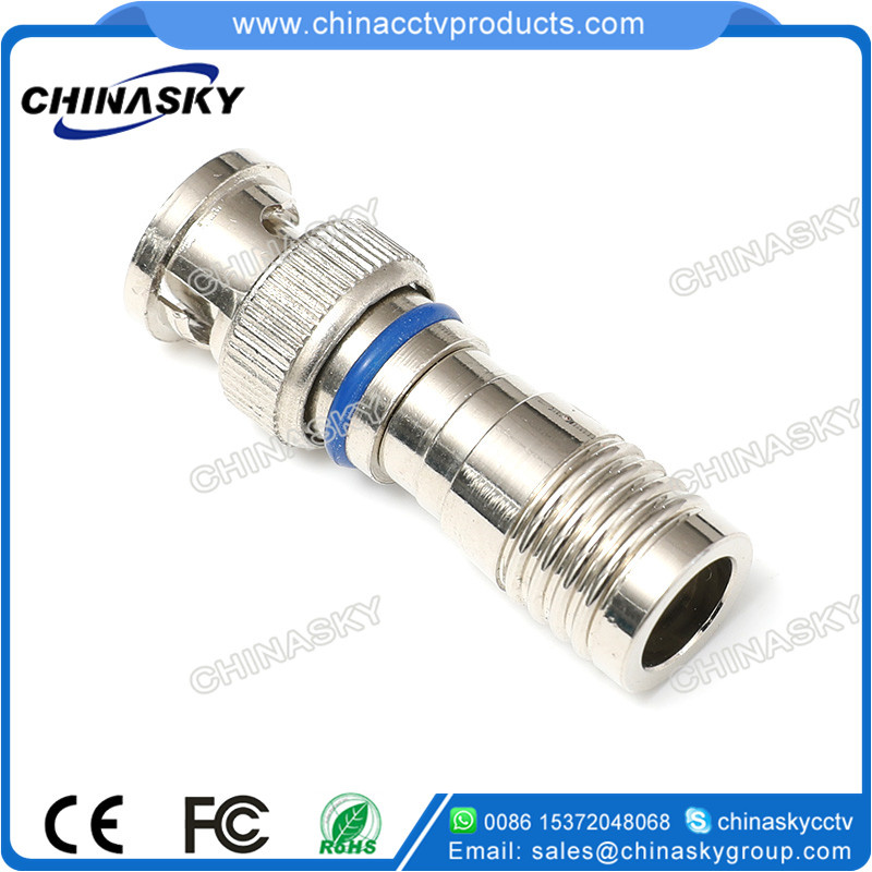 CCTV Waterproof Rg59 Cable BNC Connector for Surveillance System (CT5078S/RG59)