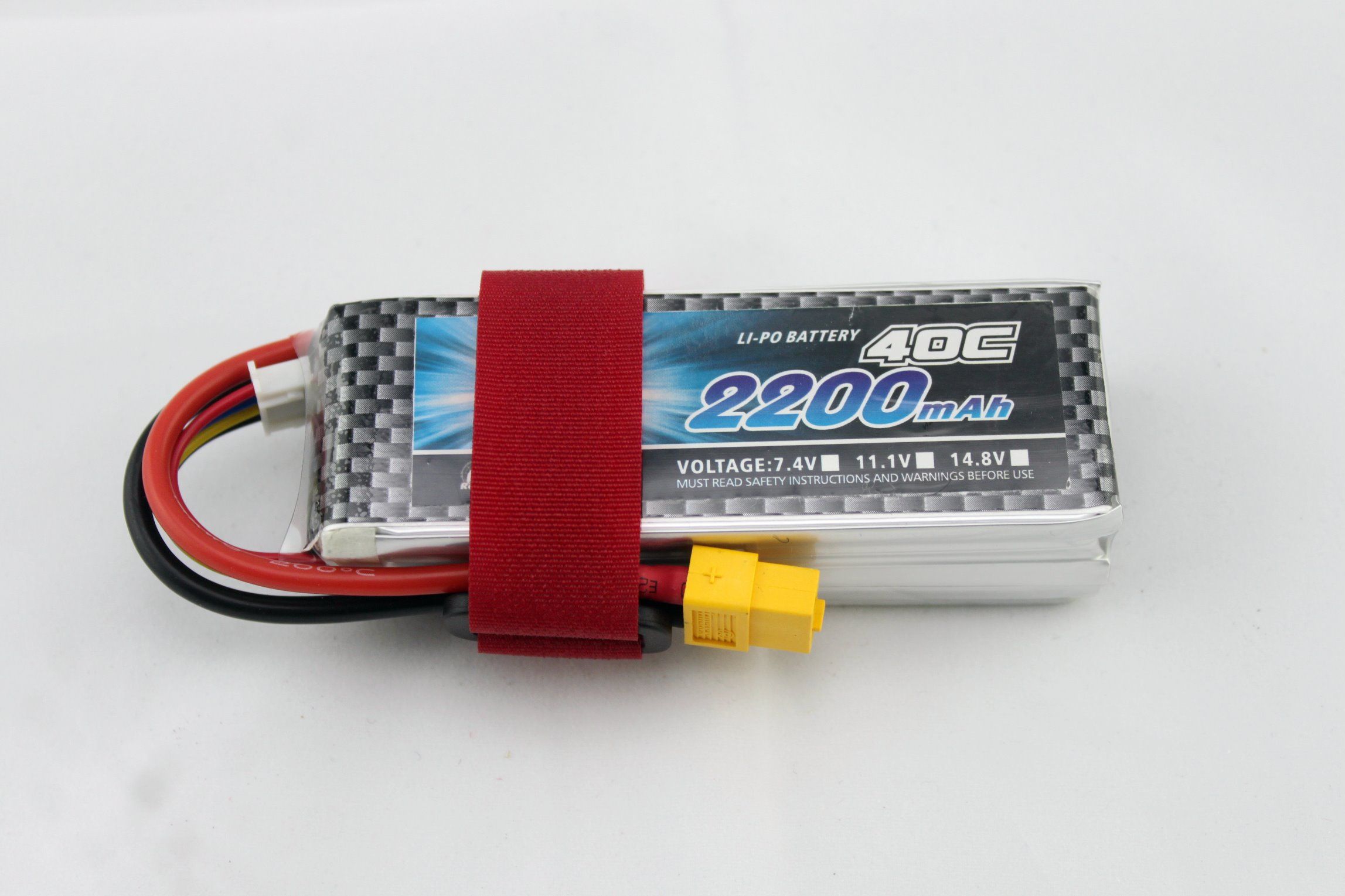 2200mAh 11.1V 40c Lithium Polymer Battery for Fpv Drone Ce
