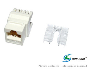 180 Degree (Short Type) UTP Cat. 6 Keystone Jack