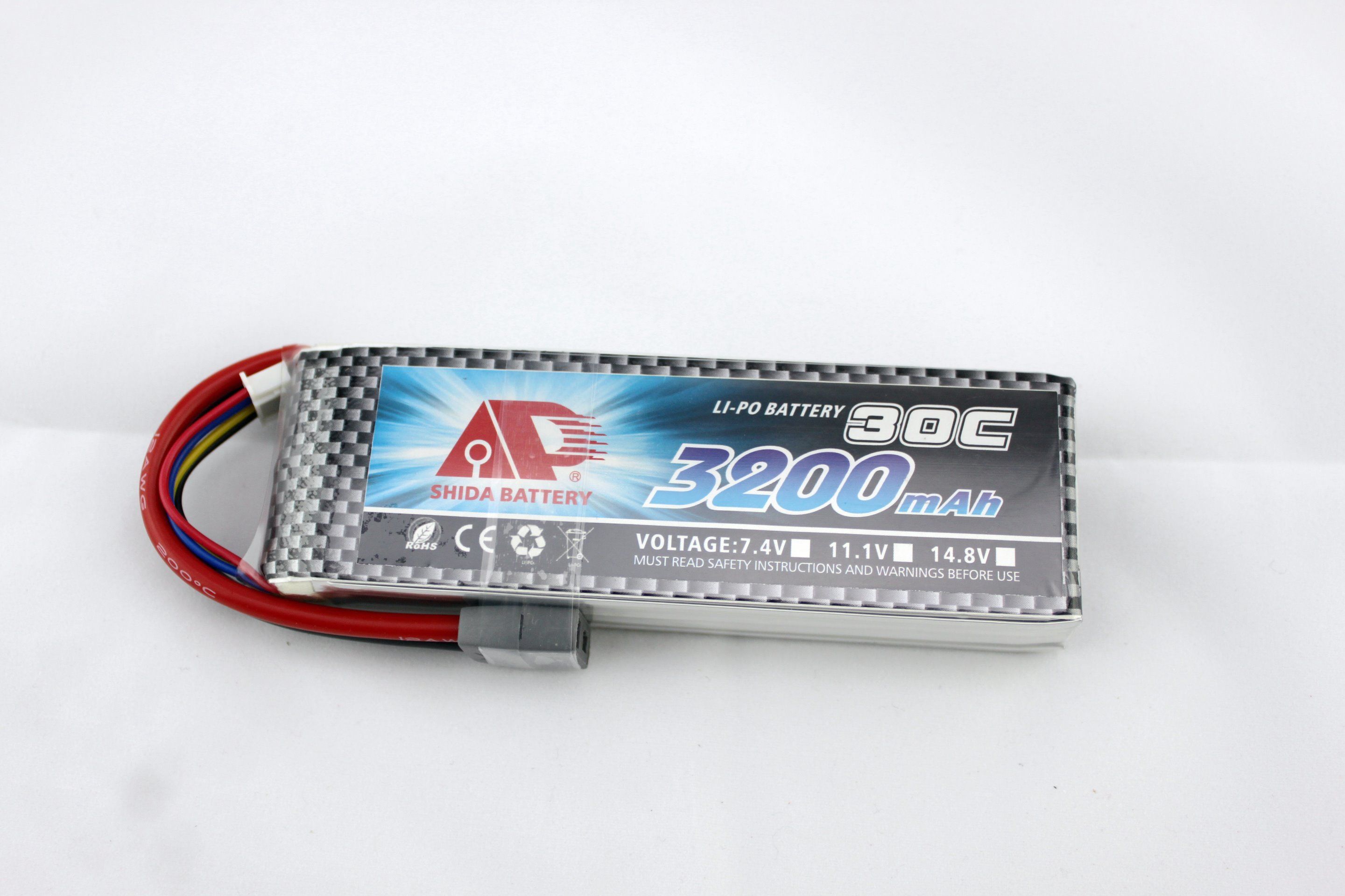 3200mAh 30c 11.1V Lithium Polymer Battery for R/C Model