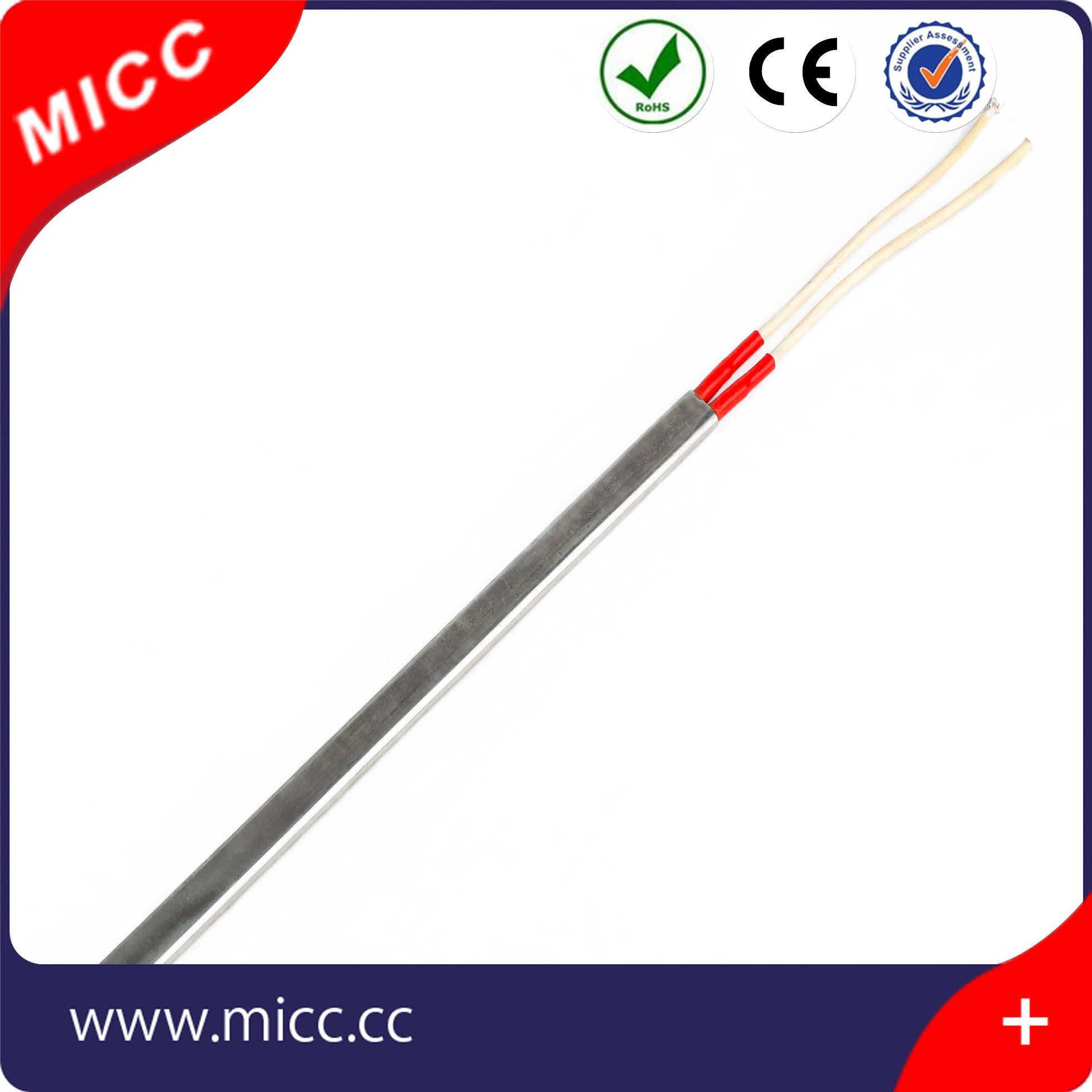 Micc Flat Cartridge Heater for Thermocouple