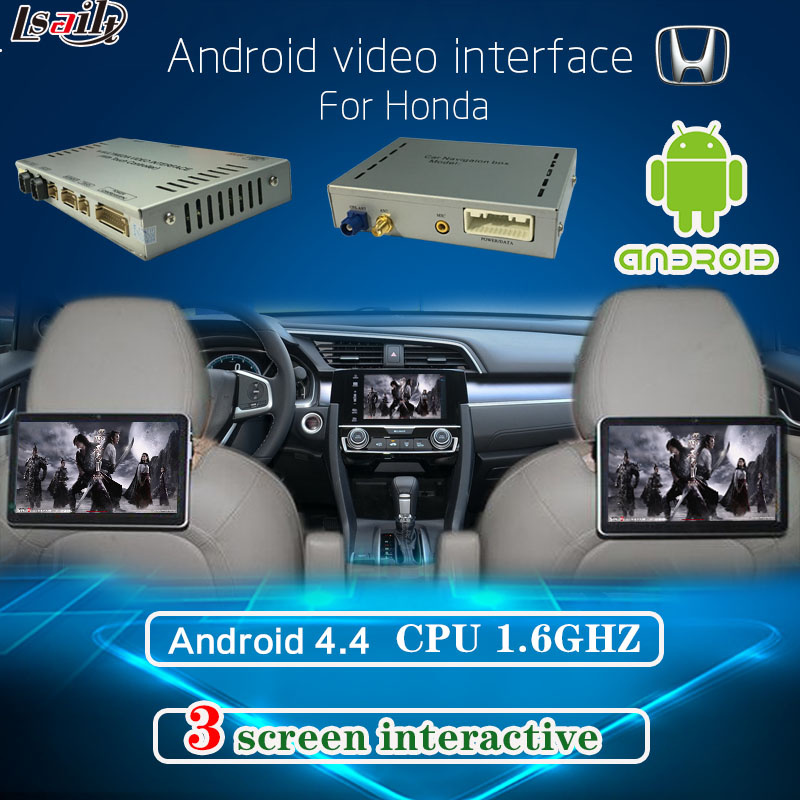 Car HD Android Interface GPS System Navigation with Mirrorlink/DVD/Bt for 13-16 Honda Odyssey/Hrv/Xrv (Left Driving)