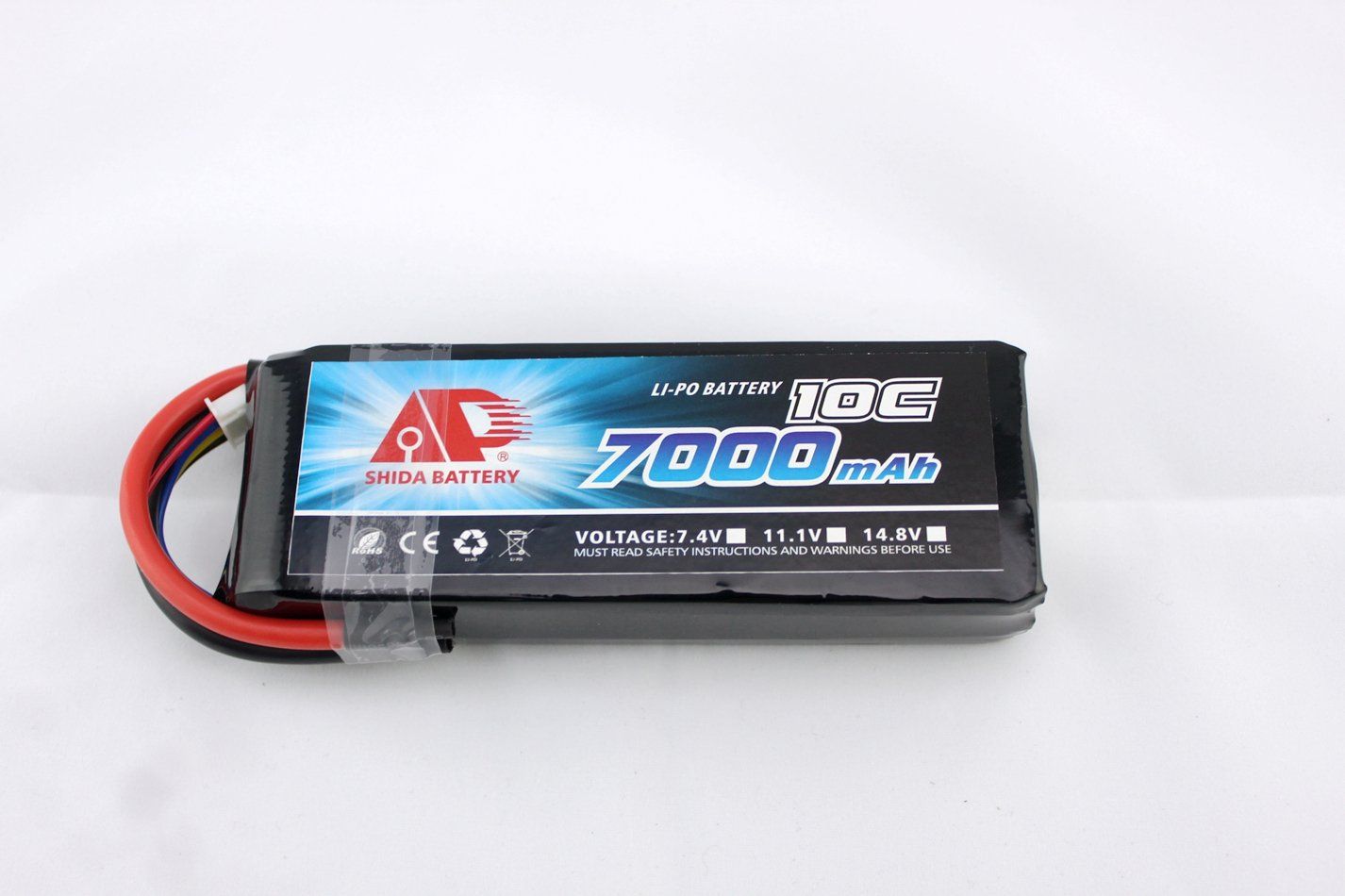 Rechargeable 7000mAh 11.1V 10c Lithium-Ion Uav Drone Battery