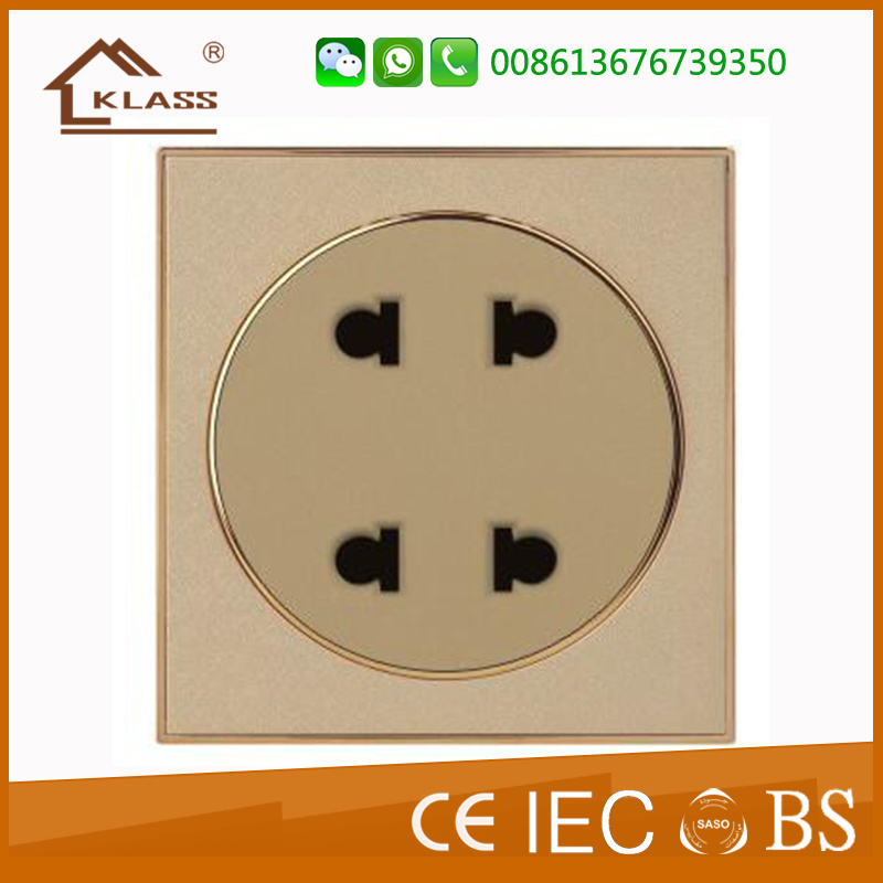 Universal 2 Pin 2 Way Outlet Extension Socket