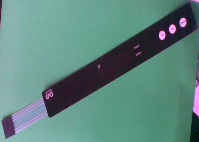 Custom Made FPC Flexible Membrane Switch, Embossed Membrane Key Switch