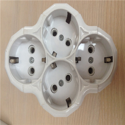 European Socket Adapter Adaptor ABS Plug (RJ-3133)