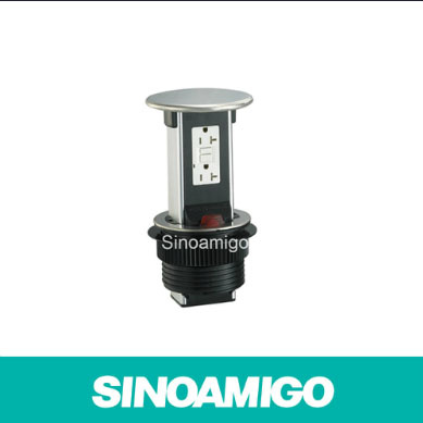 Drawn Counter Top Plug Tower Kitchen Receptacle