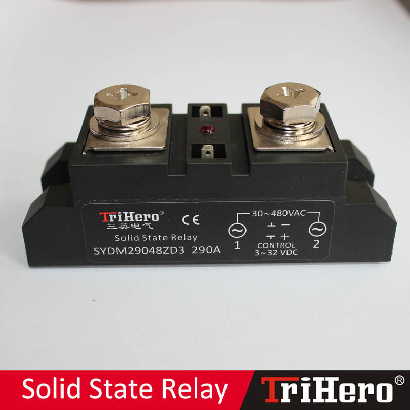 290A Industrial Class Solid State Relay, SSR-D290, DC/AC SSR