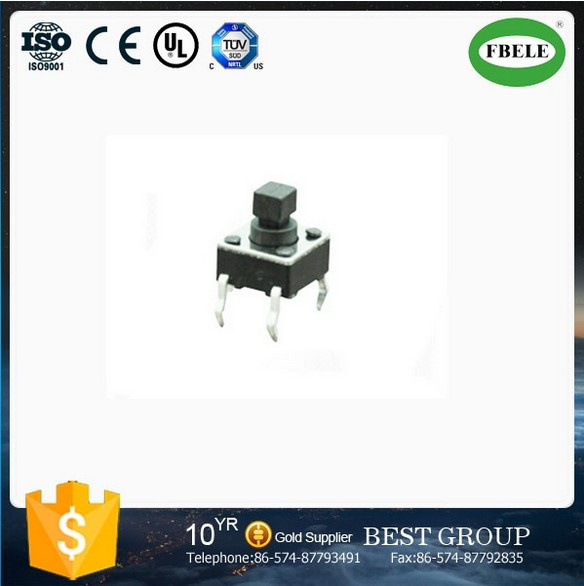4 Pin Micro Push Button Square Stem Tactile Push Button Switch