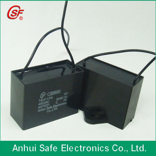 Ear Cbb61 Cylindrical 2.5UF Sk 450V Fan Capacitors