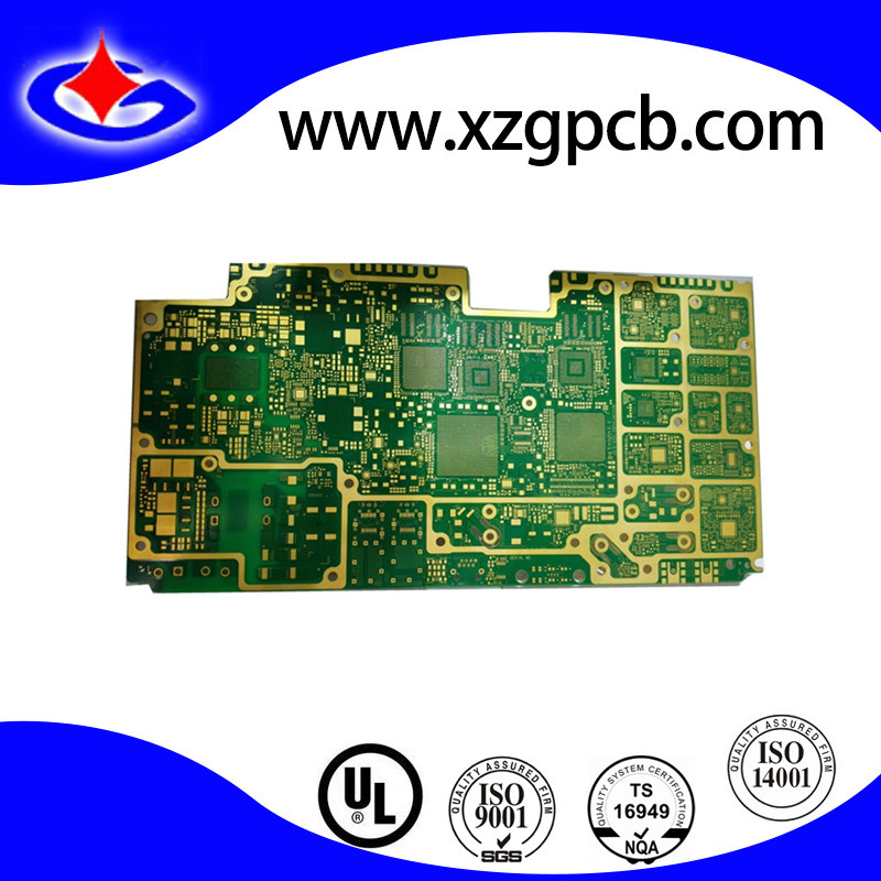 3 Microinch Immersion Gold Circuit Board PCB for Industrial Control
