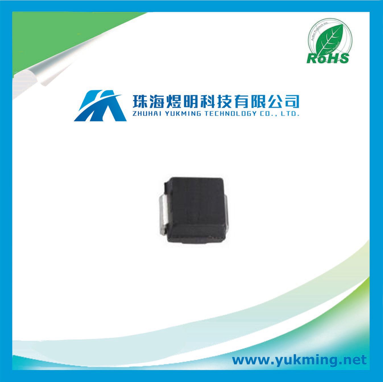Surface Mount Schottky Power Rectifier Electronic Component Diode