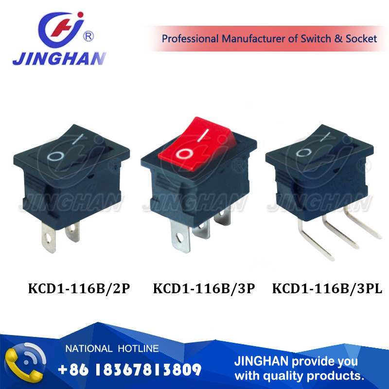 Kcd1-116b Universal Electric Rocker Switch