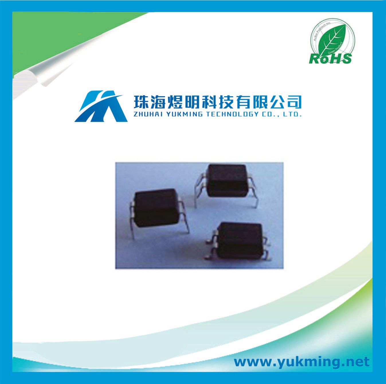 Transistor of Electronic Component Optical Coupler EL817b