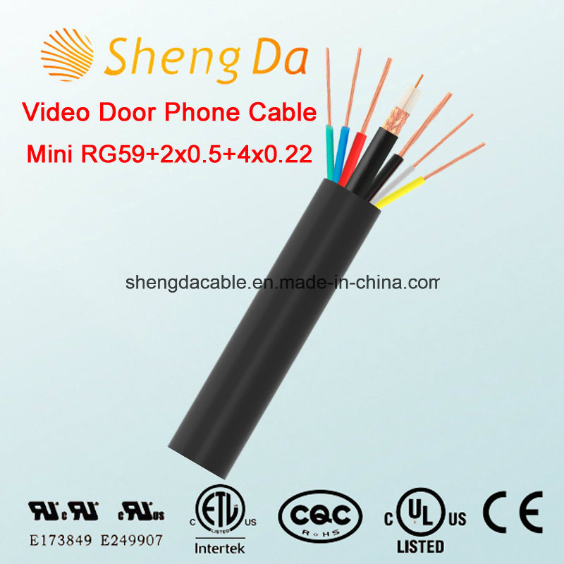 Video Door Phone Cable for Coaxial Cable Type
