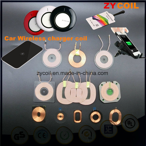 6.7 Uh Wireless Charger Coil with Enamelled Wire