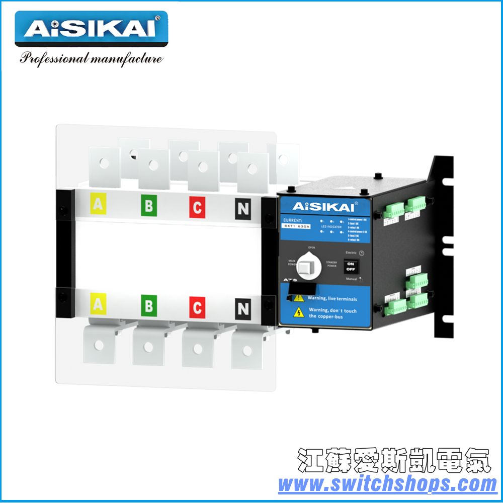 China Famous Brand ATS Change Over Switch 630A CCC/Ce