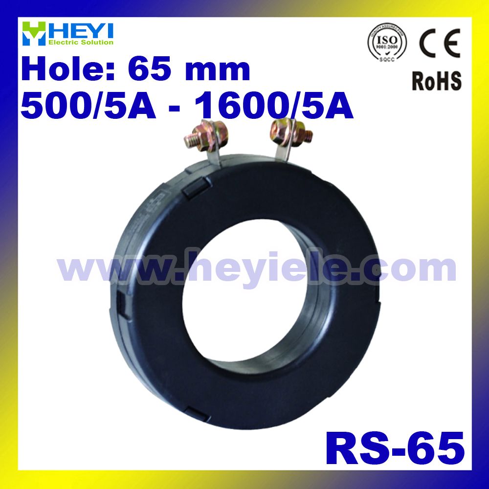 Protection Current Transformer RS-65 Instrument Current Transformer 65mm Inner Hole Cts Factory