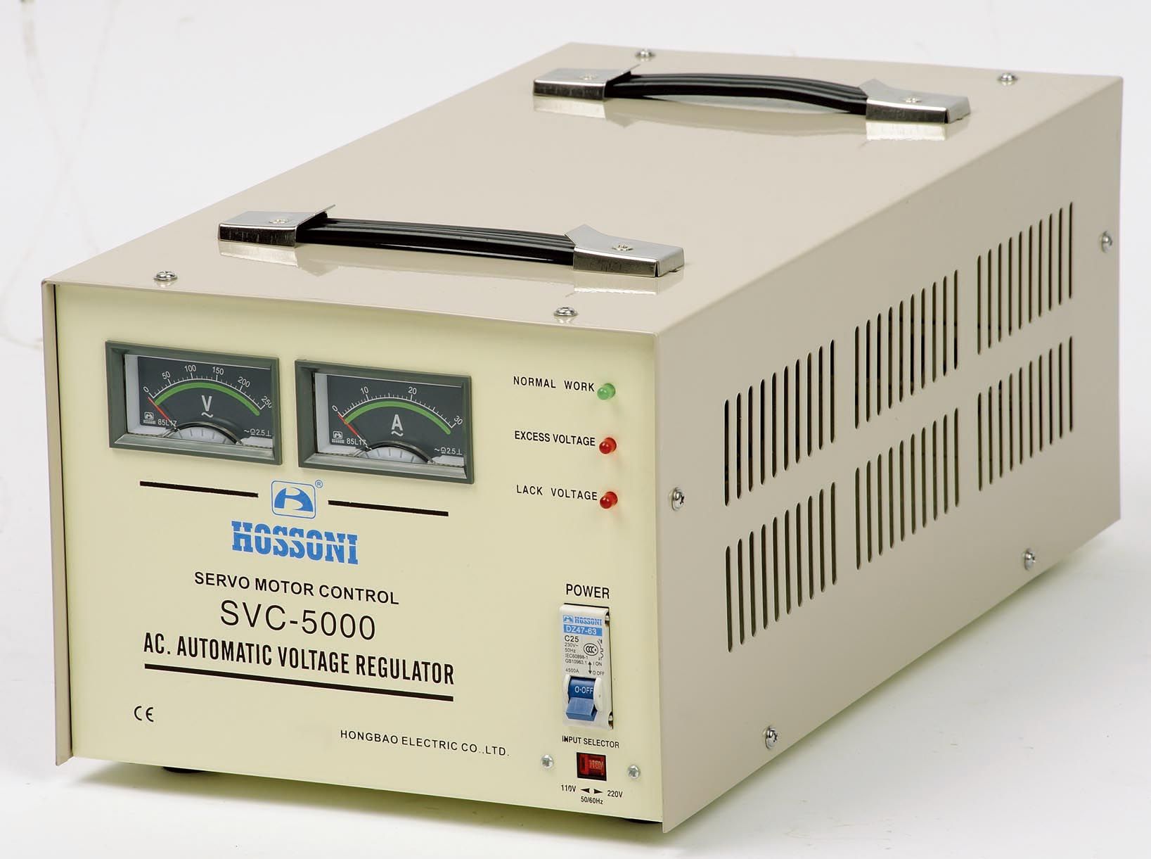 AC Automatic Voltage Stabilizer (AVR) , SVC-5K