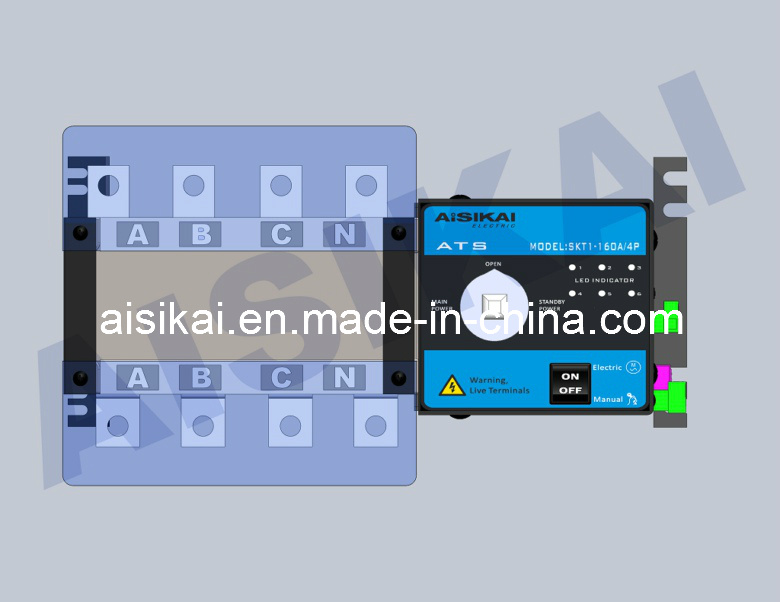 Aisikai 3poles 200A Automatic Transfer Emergency Switch