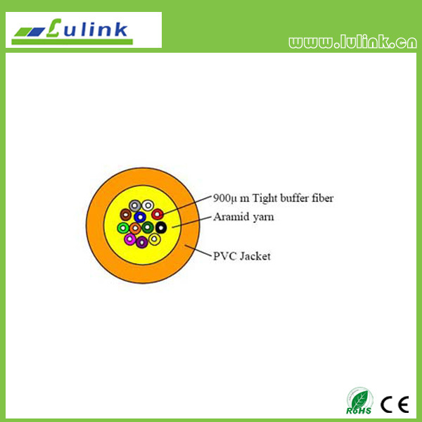 Indoor Fiber Optic Cable Multi Purpose Distribution Cables-GJFJV (Y)