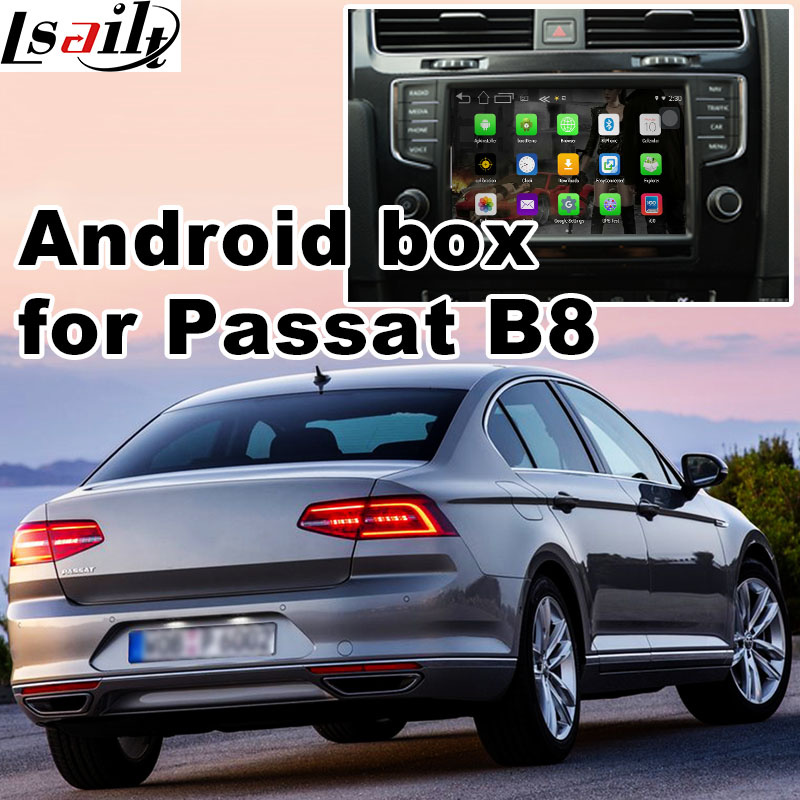 Android GPS Navigation System Box for Volkswagen Passat B8 Video Interface Mqb Mib System