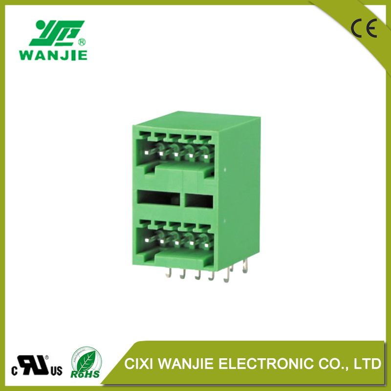 Plug-in Terminal Block Wj15edgrh-2.5, 2.5mm