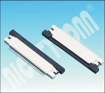 FPC 0.5 Pitch Straight Type Side Entry Connector for FFC