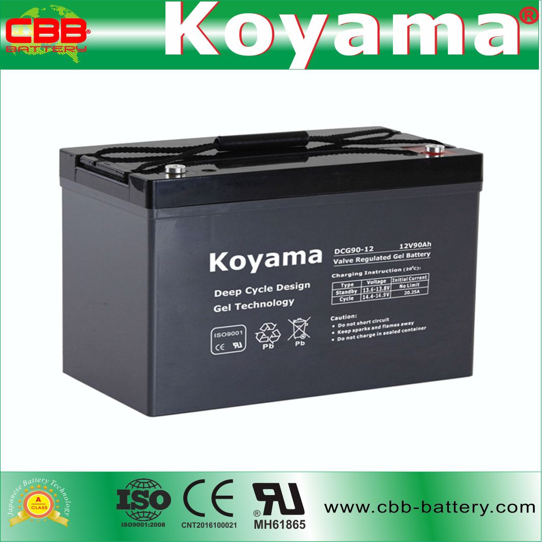 Dcg90-12 12V 90ah Deep Cycle Battery for Aerial Work Platform