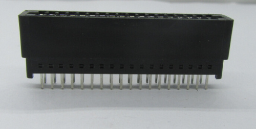 2.54mm Card Edge Connector, Straight DIP Available for Different Poles