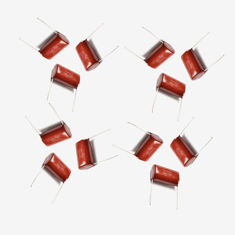 Metallized Polyester Film Capacitor Mkt-Cl21 10UF 5% 100V for Washing Machine