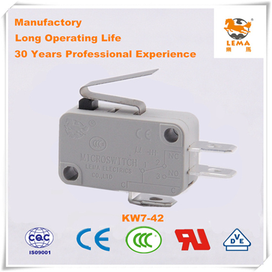 Lema CCC Ce UL VDE Kw7-42 Micro Switch