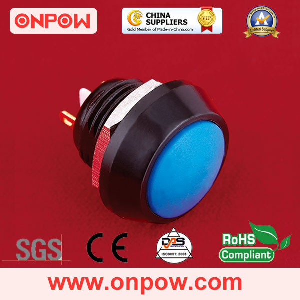 Onpow 12mm Push Button Switch (GQ12B-10/J/A-B, 12mm, CE, RoHS)