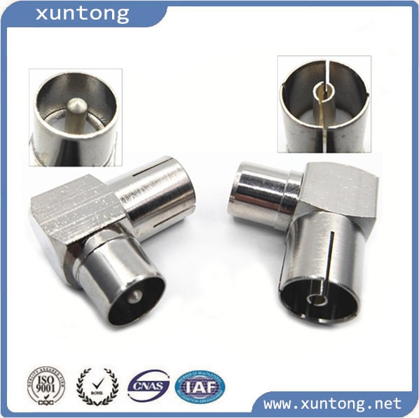 RG6 Rg59 CATV Zinc and Brass Connector