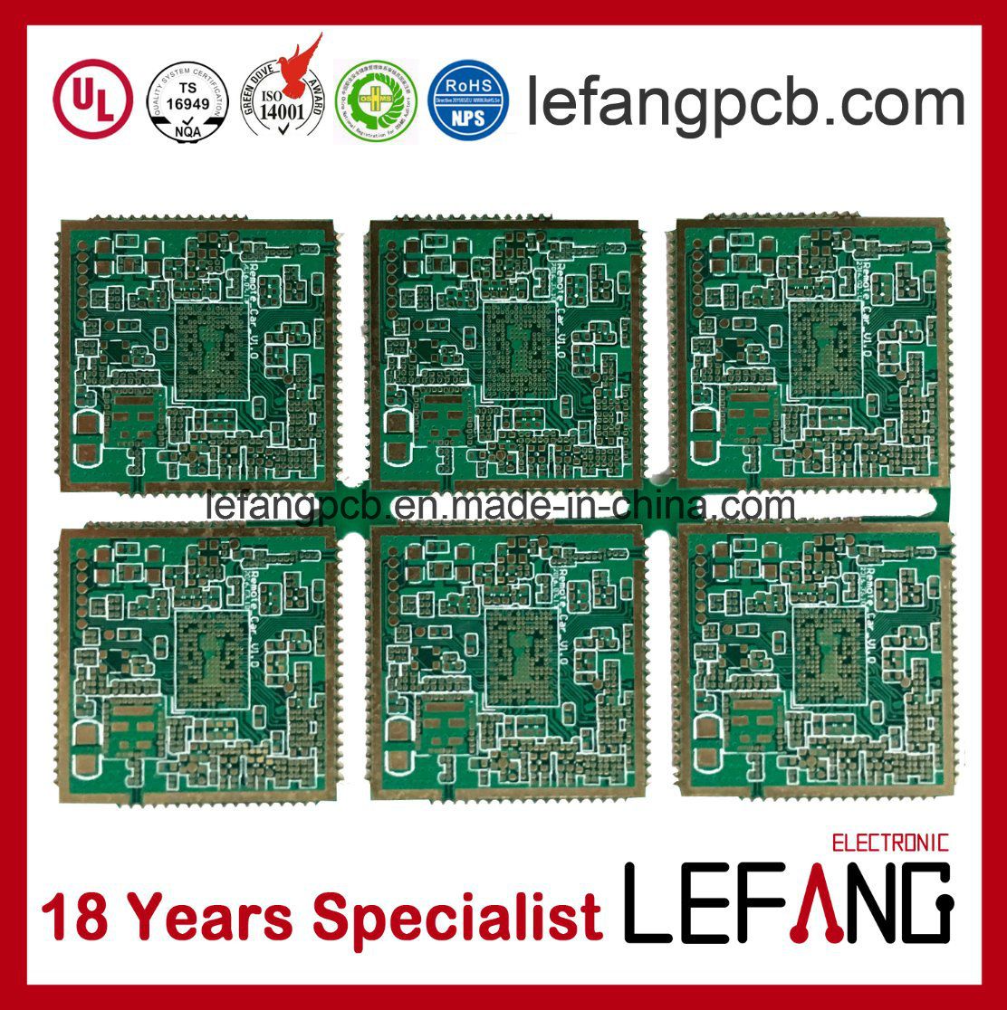 Multilayer Vehicle Accessory PCB Board PCB