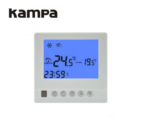 Weekly Programmable LCD Thermostat Used for Electric/Water Floor