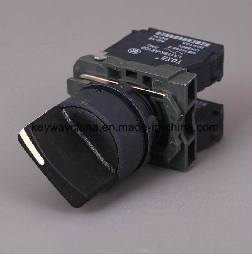 22mm 6V-380V Handle Head Push Button Switch with CB Certificated